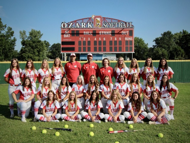 Ozark Softball Hits it Out of the Park with Stellar Season