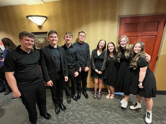 OHS Choir and Band students clean up at State Solo and Ensemble Festival
