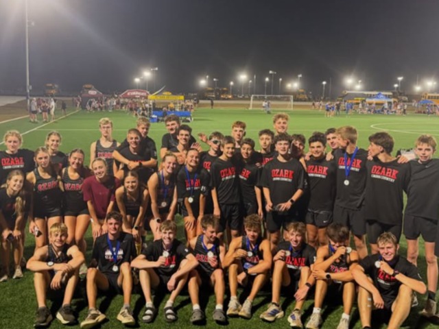 Ozark Cross Country Shines at After Dark Meet