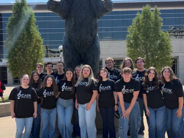 Ozark Choir Students Shine at MSU Honor Choir
