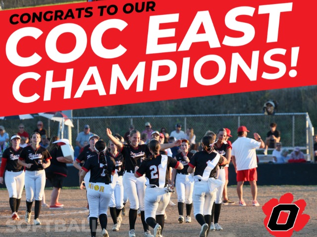 Lady Tigers Softball Claims COC East Title