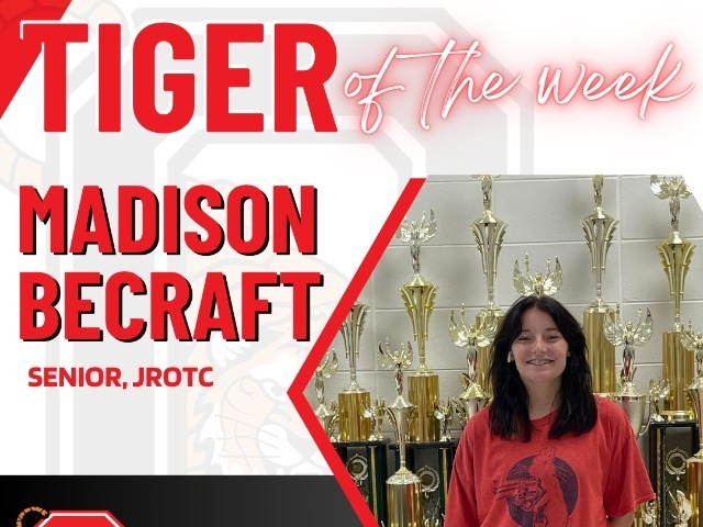 Tiger of the Week (Madison Becraft) 
