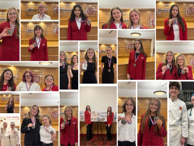 Collage of OHS Students at STAR Events 