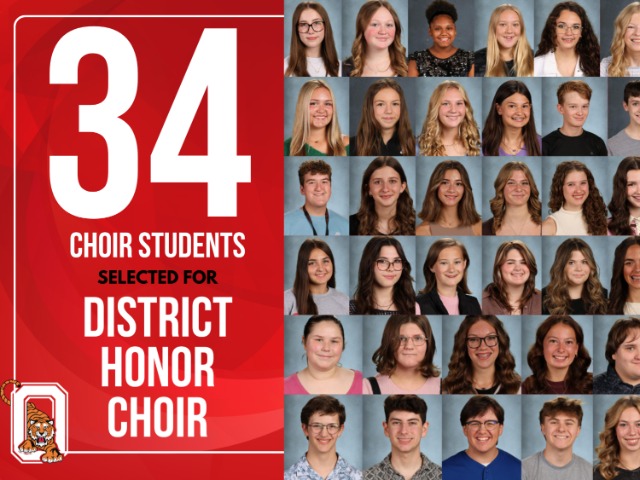 Ozark Choir Students Shine in South Central All-District Honor Choir Auditions