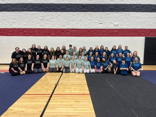 Varsity Winter Guard Takes Second at First MCCGA Winter Guard Competition