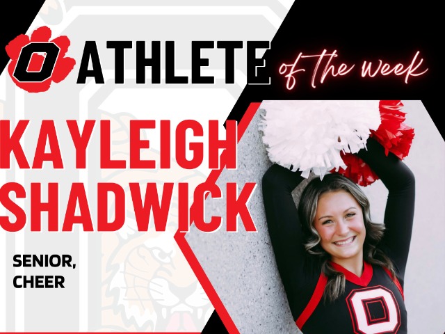 ATHLETE OF THE WEEK (KAYLEIGH SHADWICK) 