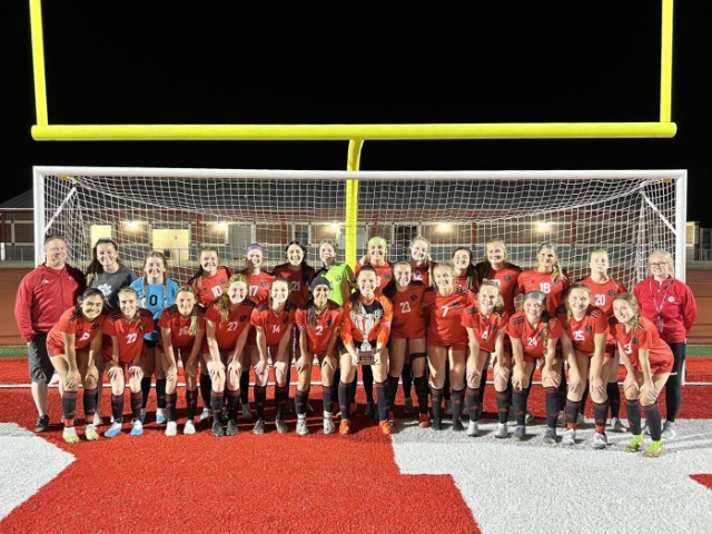 Girls' Soccer takes home the Christian County Cup with win over Nixa!
