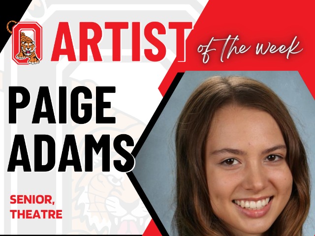ARTIST OF THE WEEK (PAIGE ADAMS) 