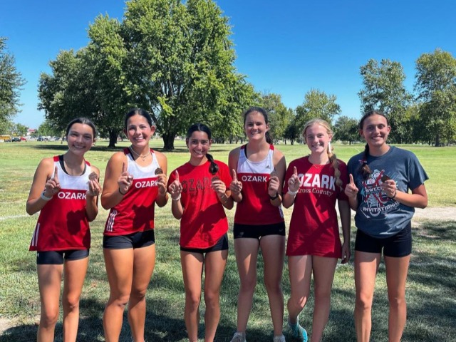 Girls Cross Country Takes First at SWCCA Meet! 