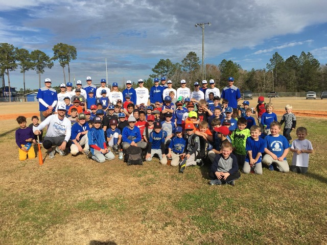 Great turnout for Vancleave Youth Baseball Camp