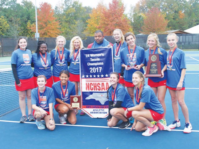 State champs! Salisbury girls win 2A tennis title