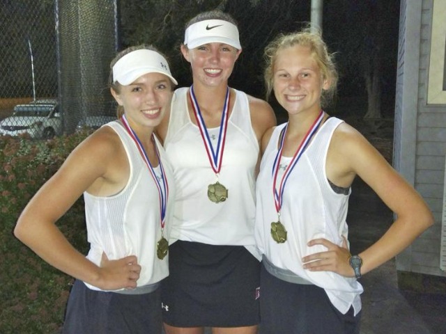 Wilkes tennis players compete at regionals