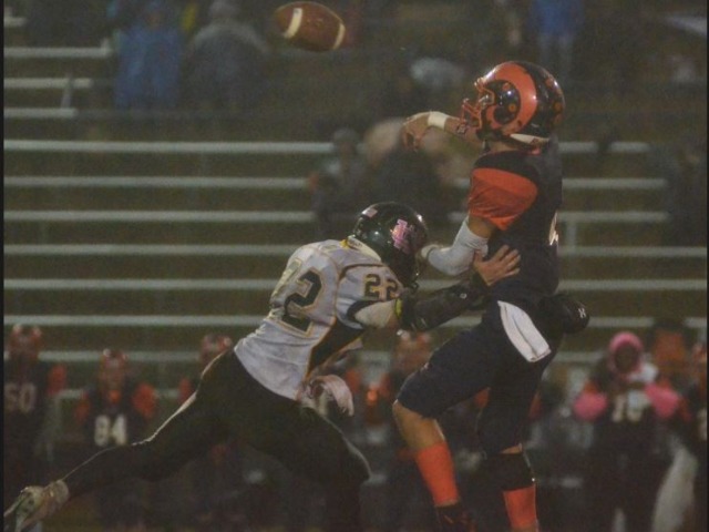Cole's pick lifts Rams over Central, keeps MVAC title hopes intact