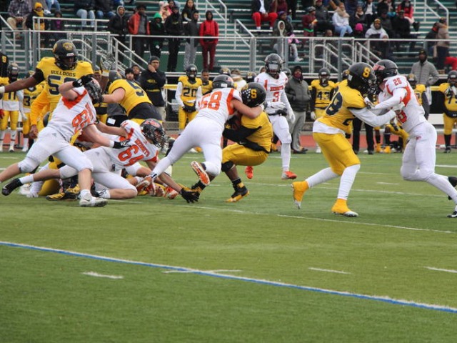 Hasbrouck Heights Three-Peats, 13-7, Over Shabazz