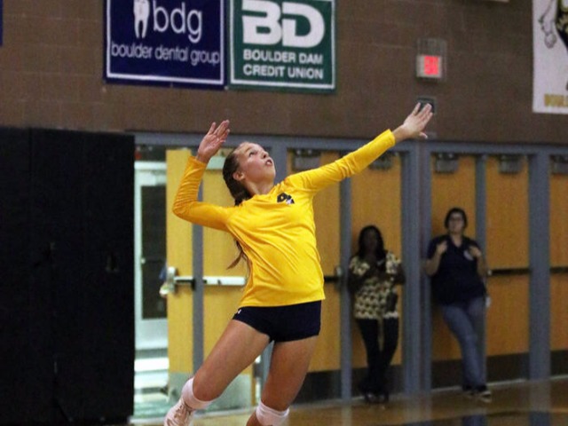 Lady Eagles volleyball team rallies against Del Sol