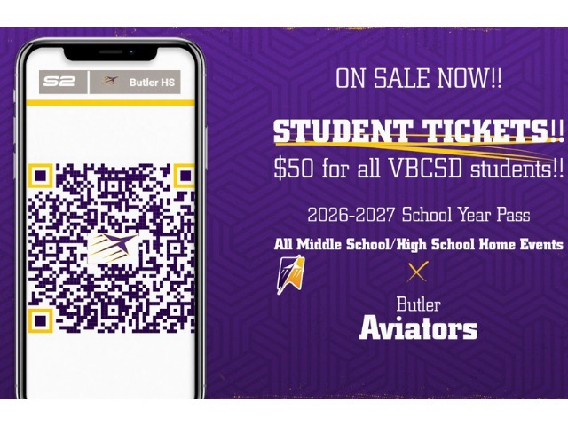 Student Tickets On Sale Now!!