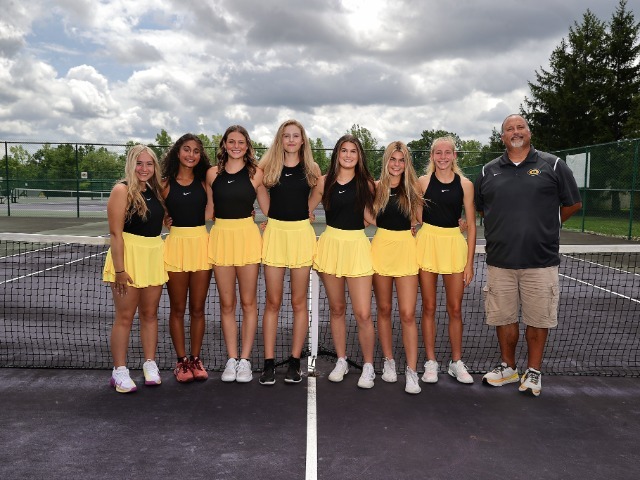 Girls Varsity Gold Tennis Team Remains Unbeaten