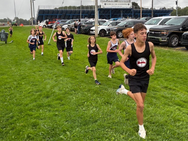 Boys Cross Country Runners