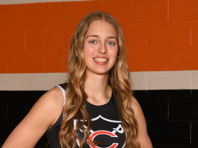 Ava Schmitmeyer is this weeks Lefeld Industrial & Welding Supplies Athlete of the Week for April 20th through April 26th