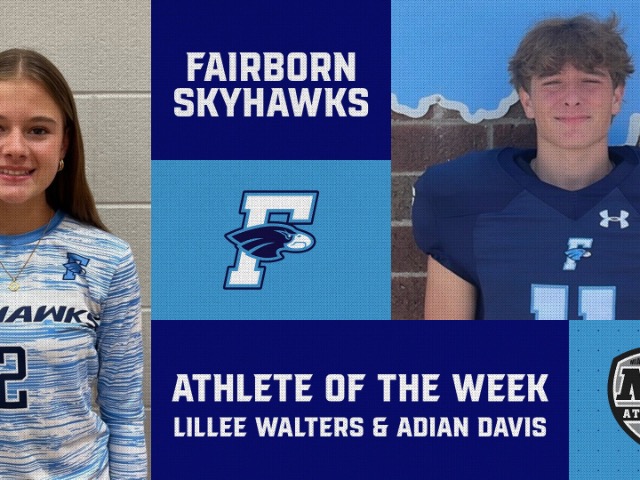ATHLETE OF THE WEEK!