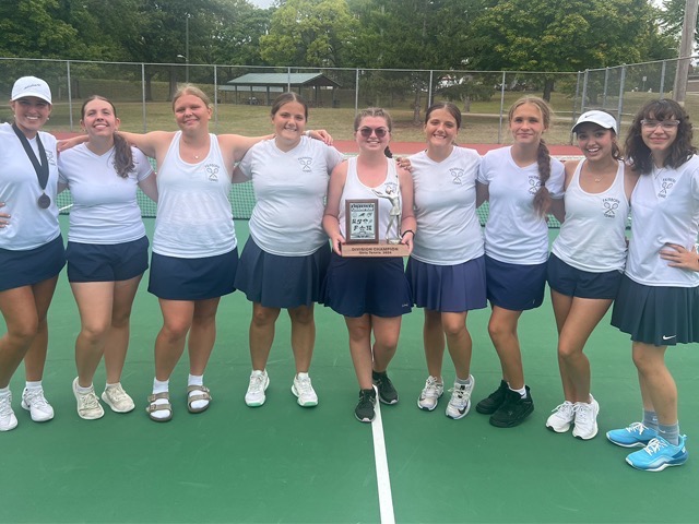 Fairborn Girls Tennis Dominates MVL Tournament, Clinches Third Division Title