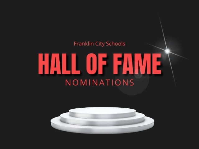 Hall of fame Nominations