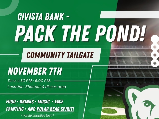 Civista Bank "Pack The Pond" Community Tailgate
