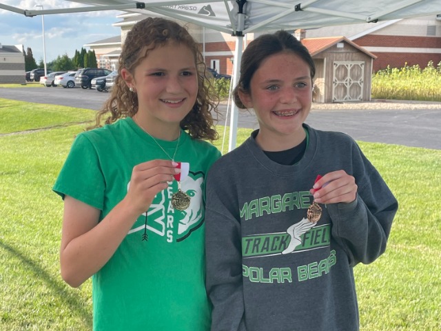 Girls JH XC Places 2 in Top 10