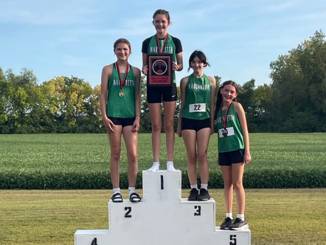 JH Girls XC Wins Bellevue Invite