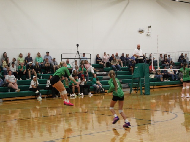 8th Grade Volleyball Knocks Off Columbian