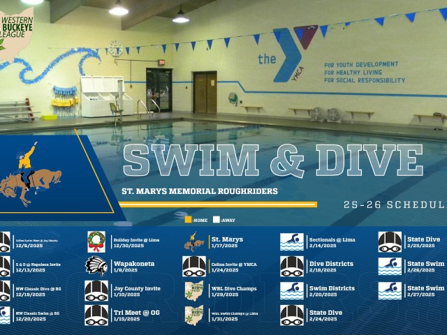 MHS Swim & Dive Schedule