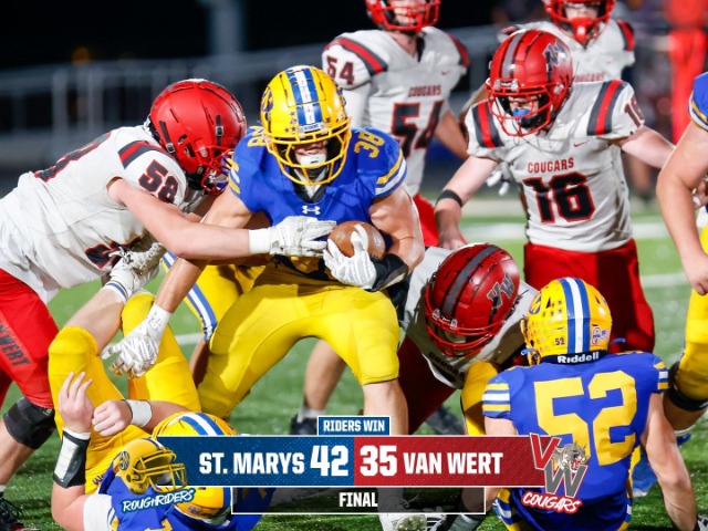 Roughrider Football beats Van Wert