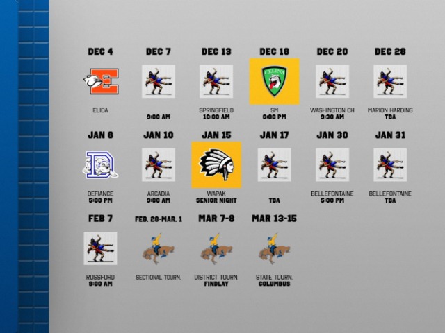 MHS Girls Wrestling Schedule
