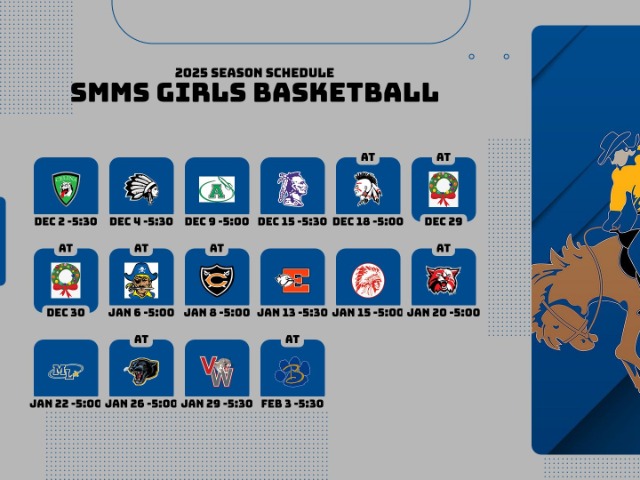 MS Girls Basketball Schedule