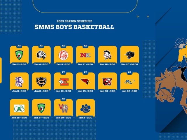 MS Boys Basketball Schedule