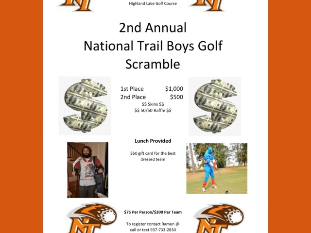 National Trail Boys Golf Scramble