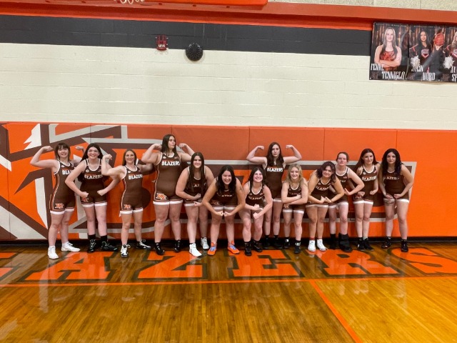 The Lady Blazers season opener at Western Brown