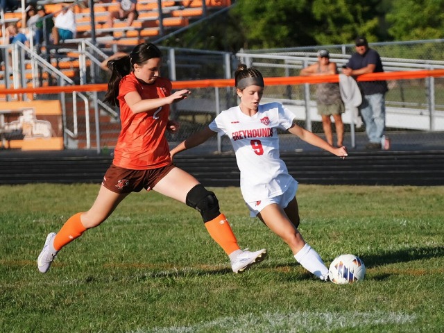 Trail's Harper Henderson working to get back on defense