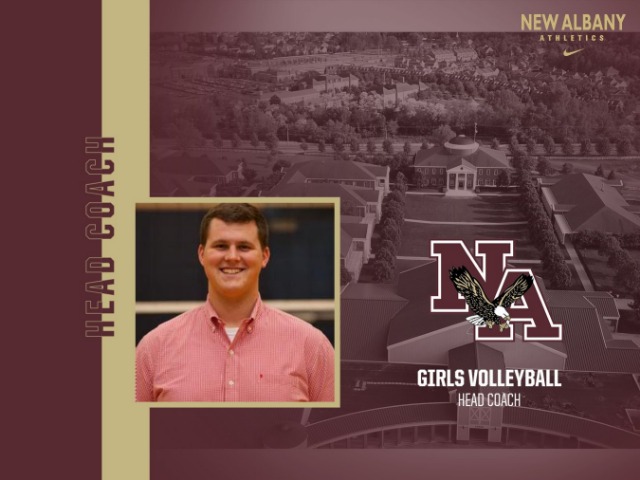 Dan Baer Selected to Lead New Albany Girls Volleyball