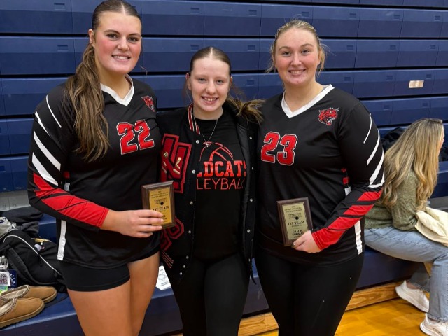 Congratulations to Pailee Wilson, Gracie Thomas and Ava Ringler on their District 6 Volleyball Honors.