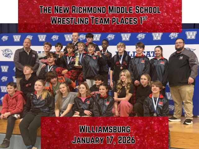 NRMS Wrestling takes 1st at Burg (Jan. 17, 2026)