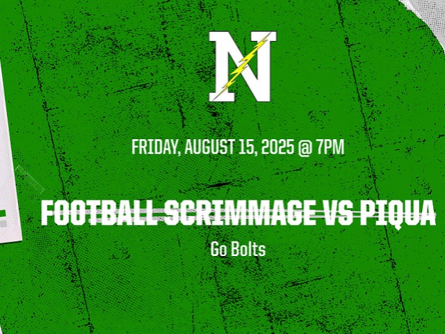 Football Scrimmage vs Piqua - Friday, Aug. 15