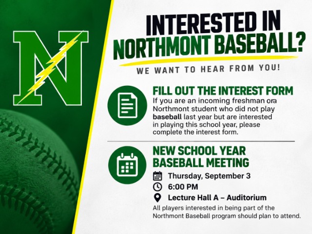 Interested in Northmont Baseball? Make Sure You’re Connected
