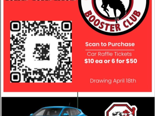 Booster Car Raffle - Get Your Tickets