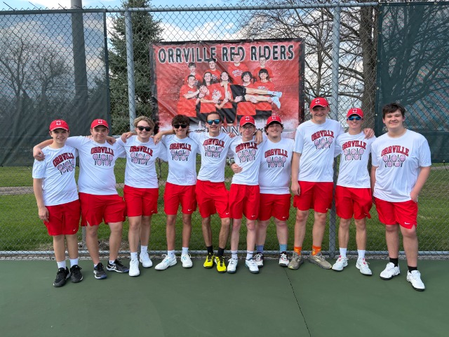 Strong Start to the Red Riders Boys Tennis