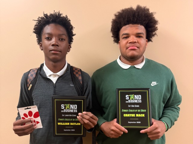 Taft Student-Athletes of the Month: September 2025