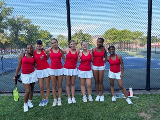 Members for the Girls JV Teniis Team
