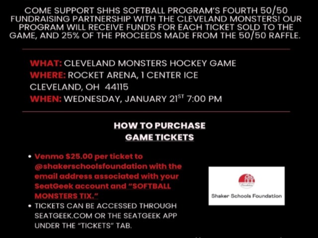 Softball Fundraiser