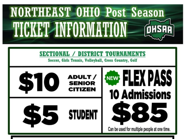 Tickets for Playoff Games 