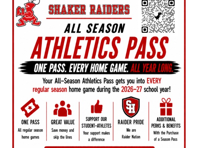 Athletic Season Ticket Passes 